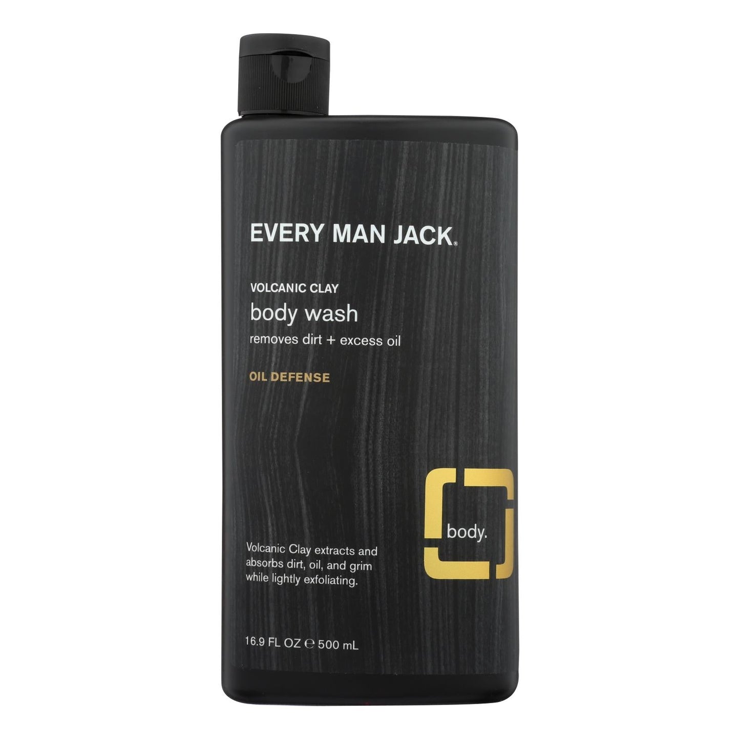 Every Man Jack Body Wash Volcanic Clay Body Wash | Oil Defense - 1 Each - 16.9 Fl Oz.