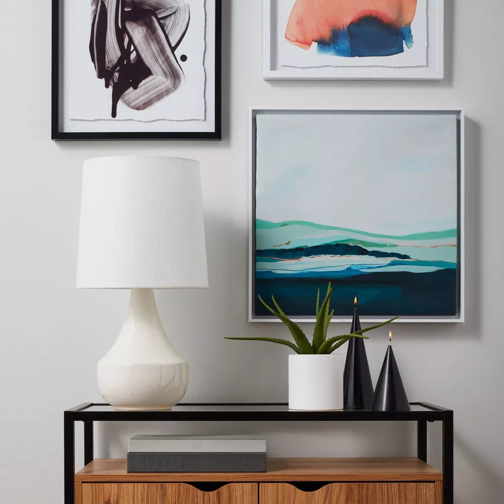 Montreal Wren Assembled Table Lamp White - Project 62™