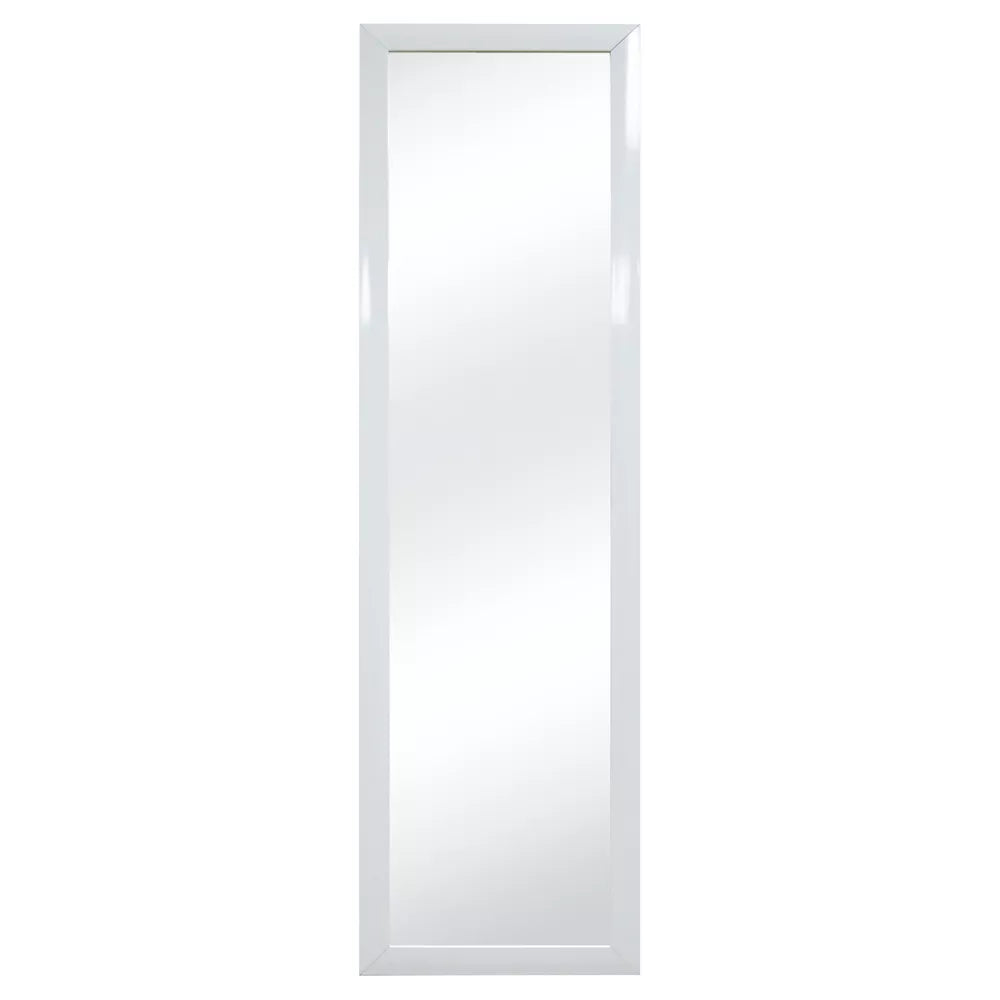 14.8" x 50.7" Over the Door Mirror White - Room Essentials™