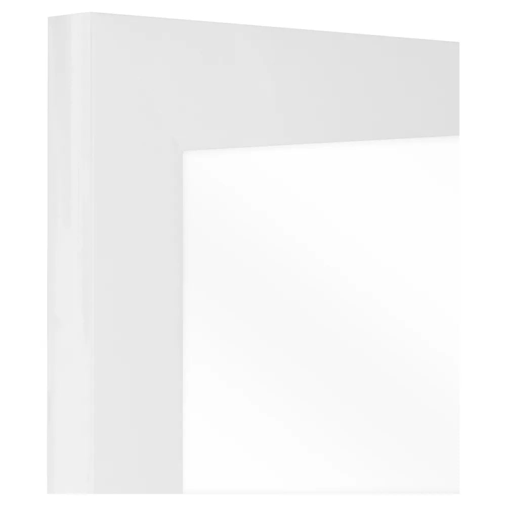 14.8" x 50.7" Over the Door Mirror White - Room Essentials™